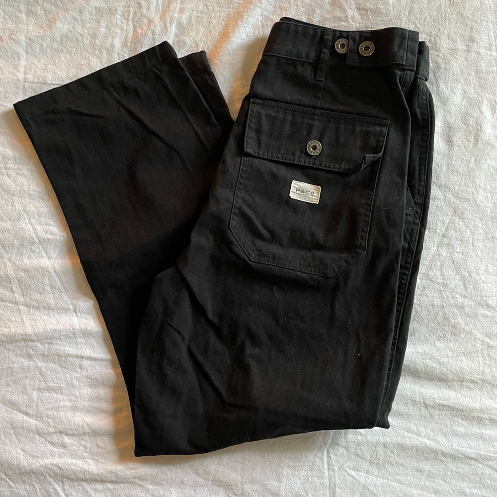 P&Co Women’s Service Fatigue Pants - Black UK 12